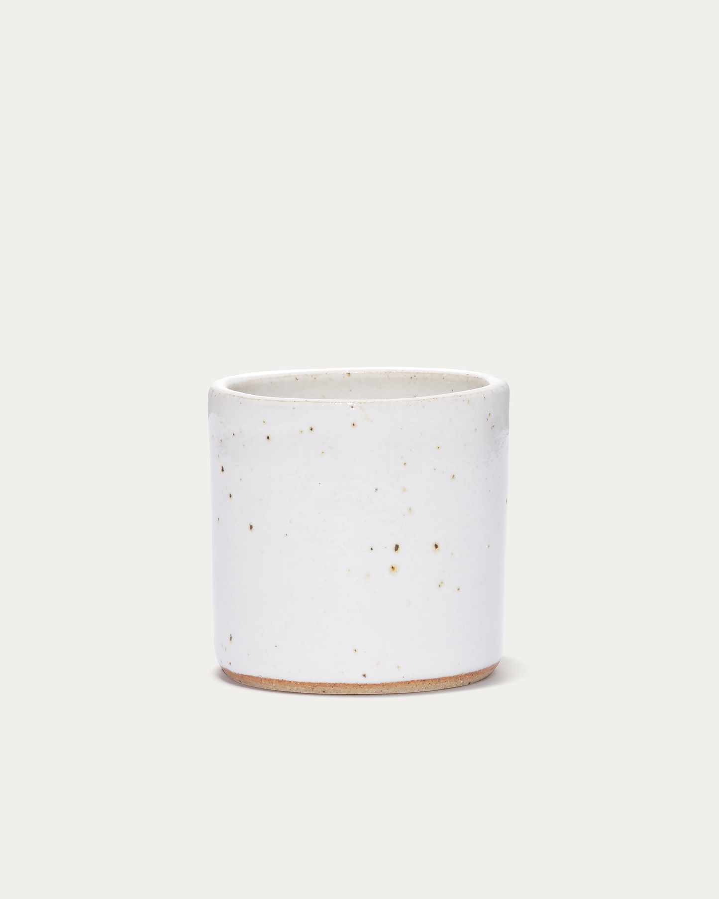 White Speckled Pot