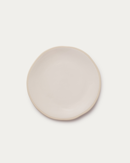 Riviera White Dinner Plate